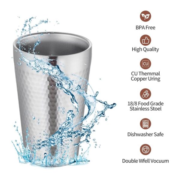 Double Wall Stainless Steel Cup Item No#31327 - Image 5