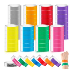 Disposable Paper Wristbands 100 Pack Item No#31330