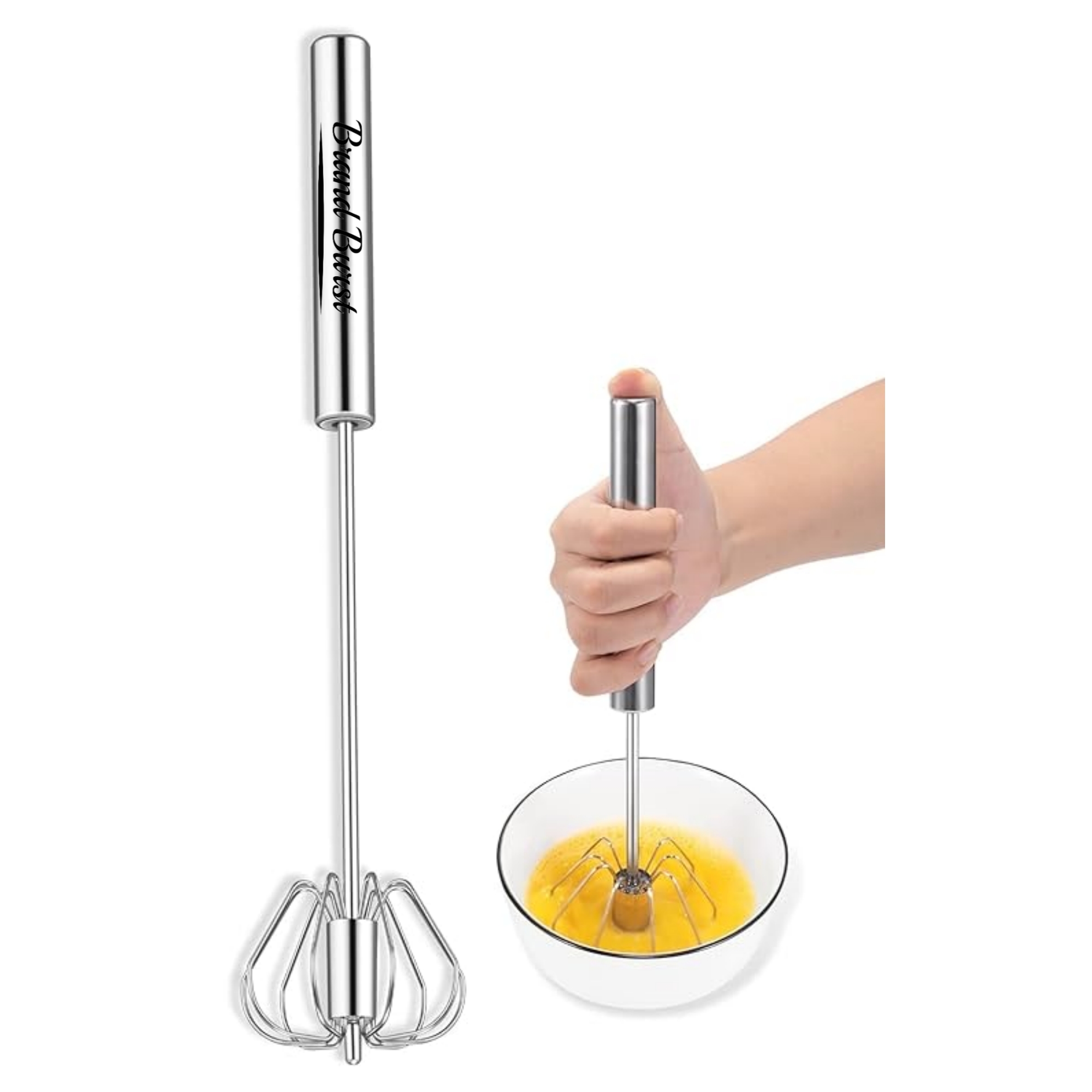 12" Hand Push Rotary Whisk Item No#31339