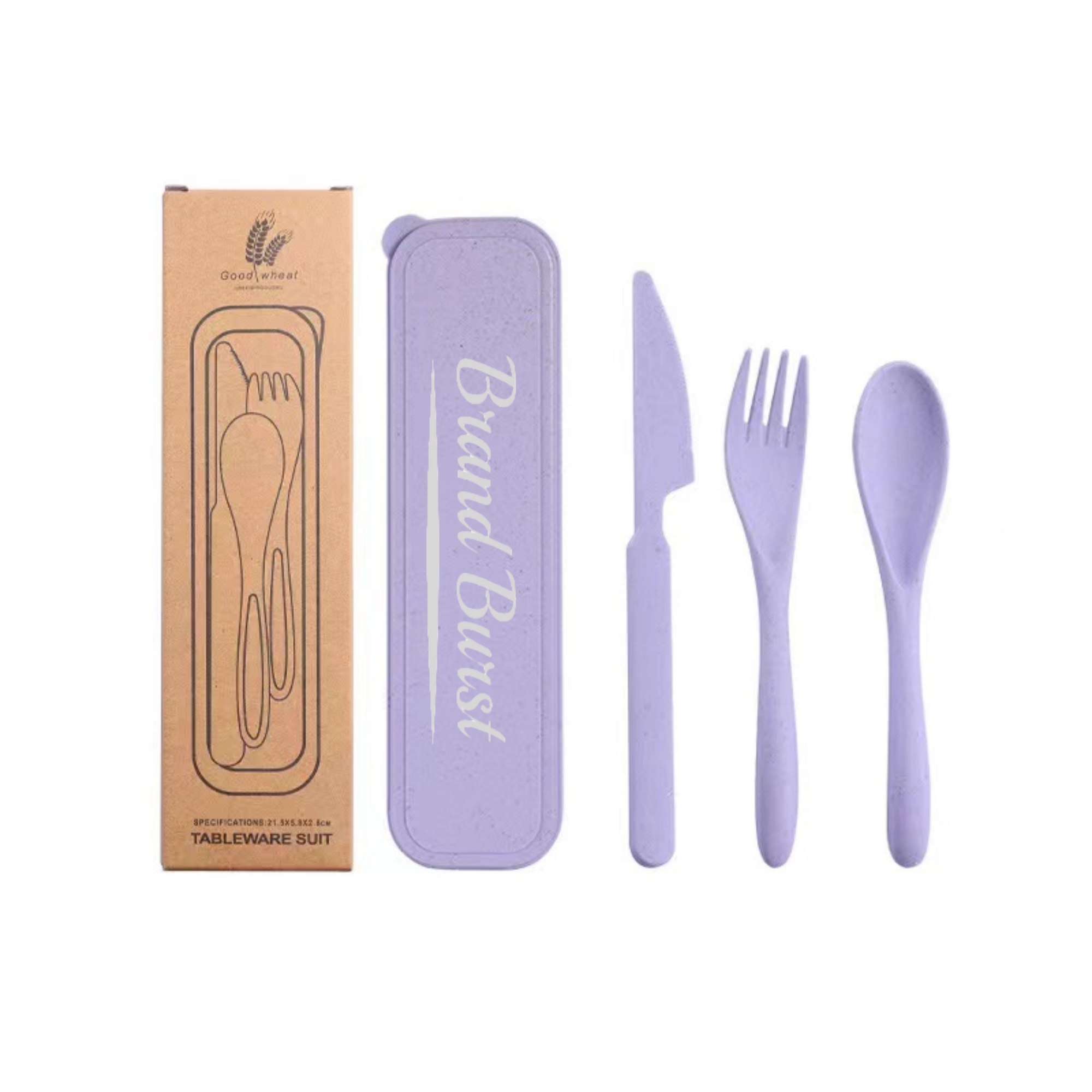 Reusable Travel Utensils Set With Case Item No#31344