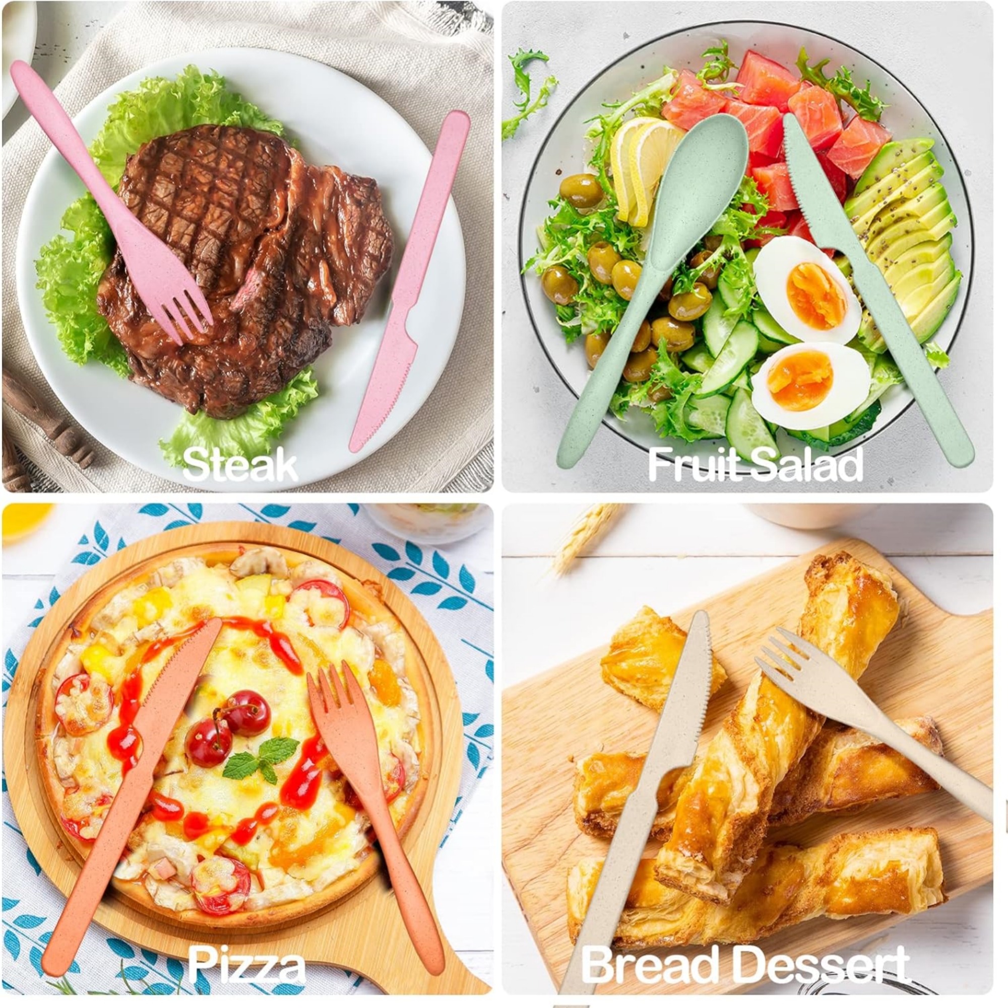 Reusable Travel Utensils Set With Case Item No#31344 - Image 7