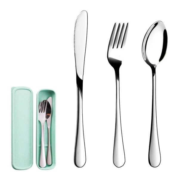 Stainless Steel Reusable Silverware Item No#31345 - Image 5