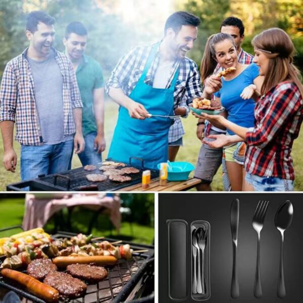 Stainless Steel Reusable Silverware Item No#31345 - Image 6