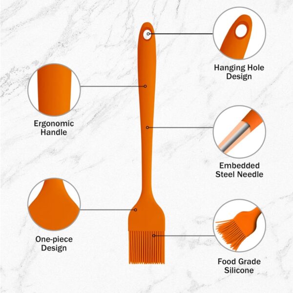 Silicone Basting Pastry Brush Item No#31349 - Image 4