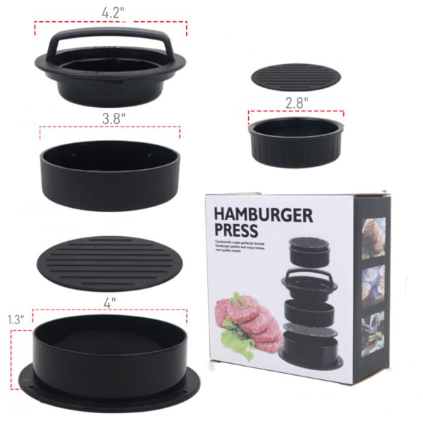 Hamburger Press Patty Maker Item No#31354 - Image 3