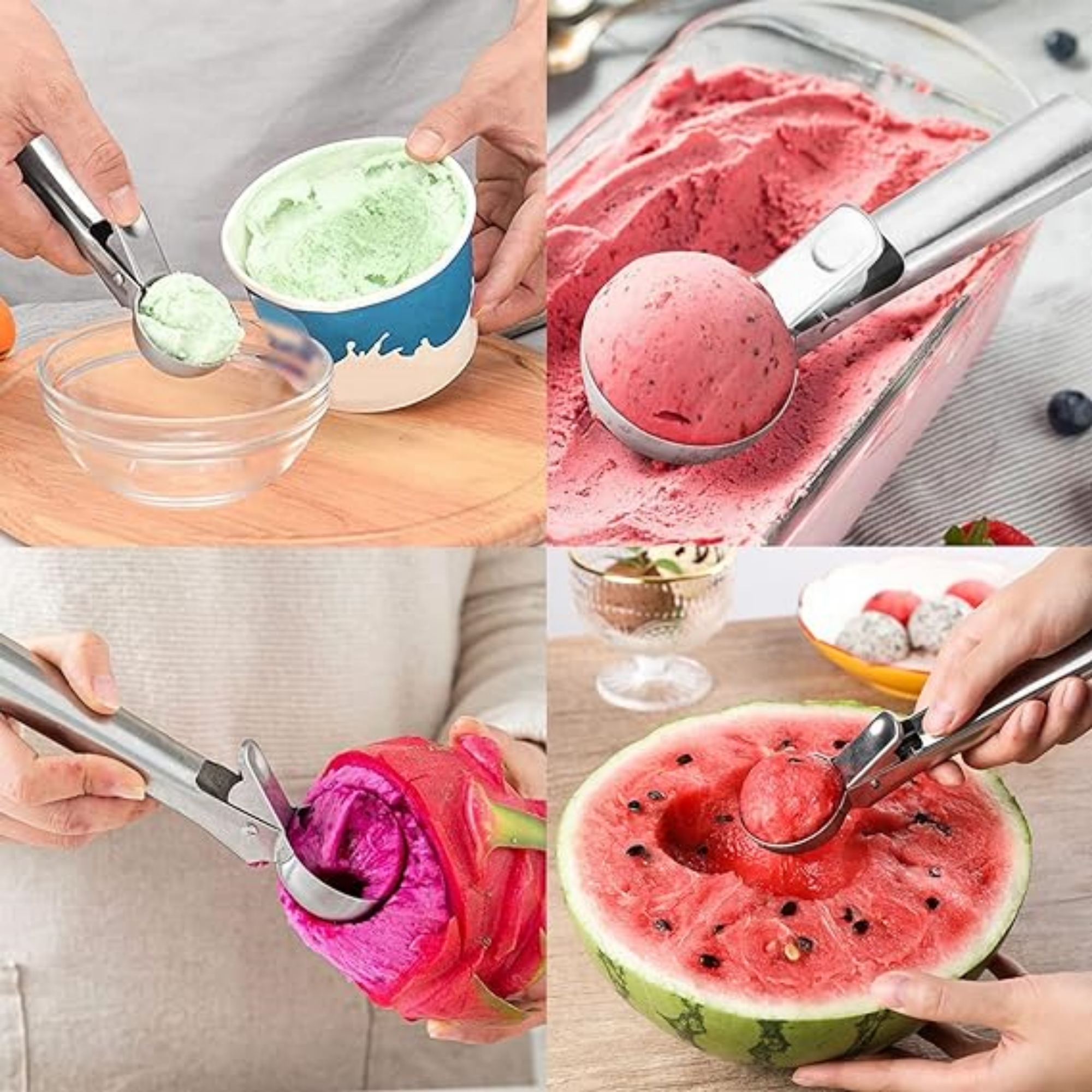 Premium Ice Cream Scoop With Trigger Item No#31357 - Image 6