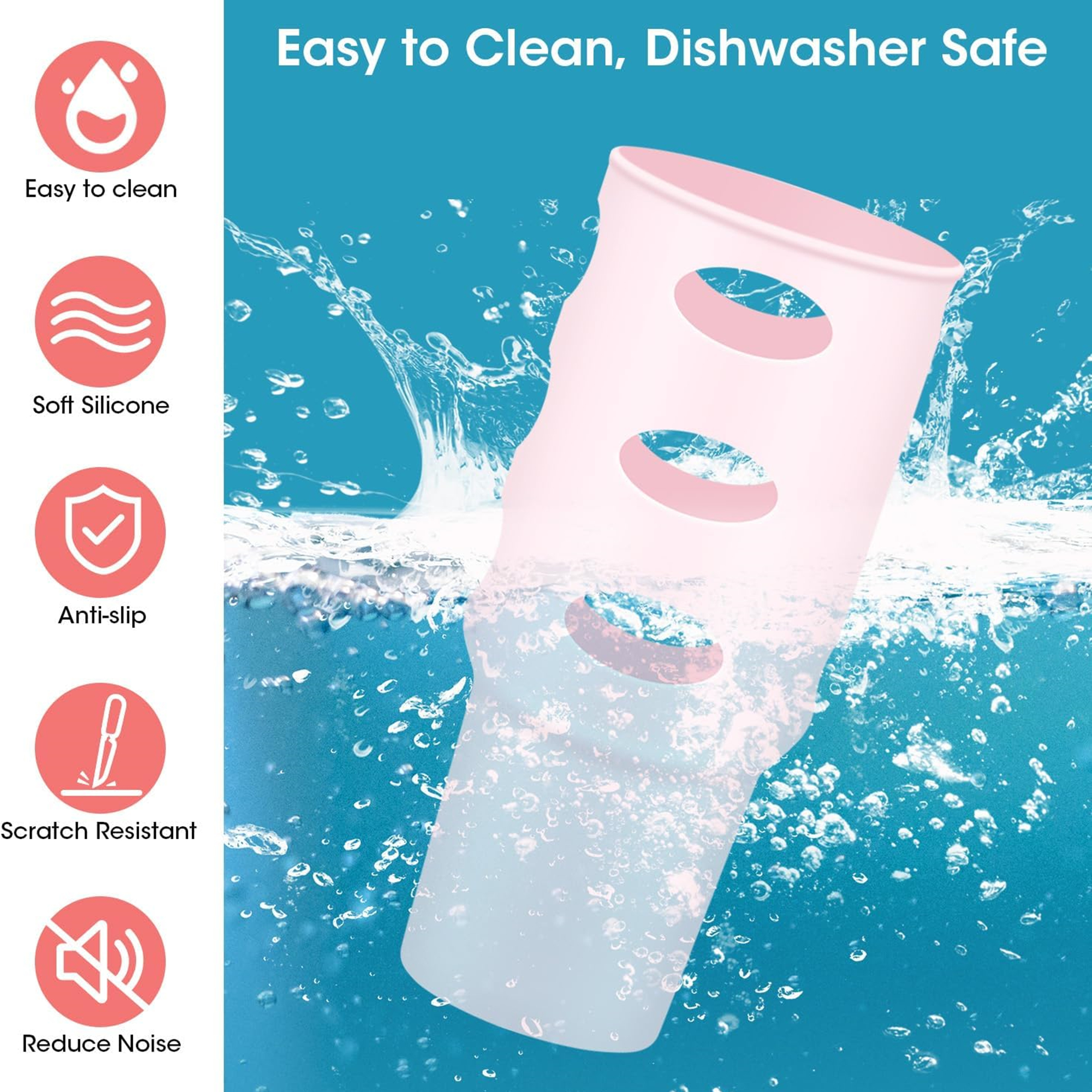 Protective Sleeve For Handled Water Bottle 40Oz Item No#30256 - Image 4