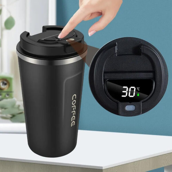 17Oz Coffee Cup With Temperature Display Item No#30257 - Image 3