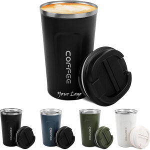 12Oz Travel Coffee Mug With Leakproof Lid Item No#30258