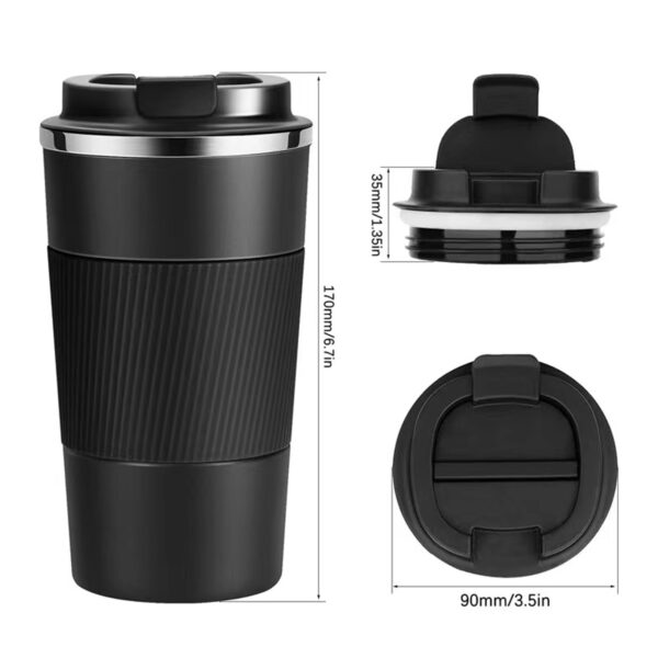 12Oz Double Walled Insulated Travel Mug Item No#30259 - Image 2