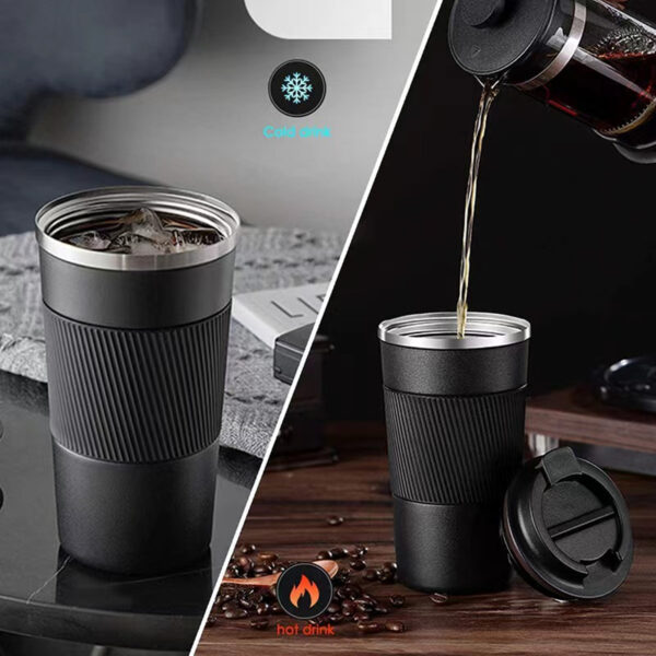 12Oz Double Walled Insulated Travel Mug Item No#30259 - Image 3