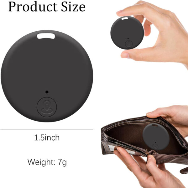 Mini Gps Tracking Tags Round Item No#30267 - Image 2