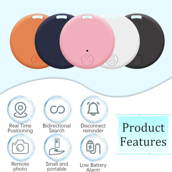 Mini Gps Tracking Tags Round Item No#30267 - Image 3