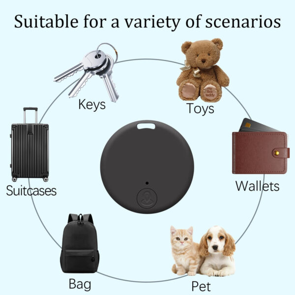 Mini Gps Tracking Tags Round Item No#30267 - Image 4