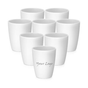 White Melamine Cups 9 Oz Item No#30272