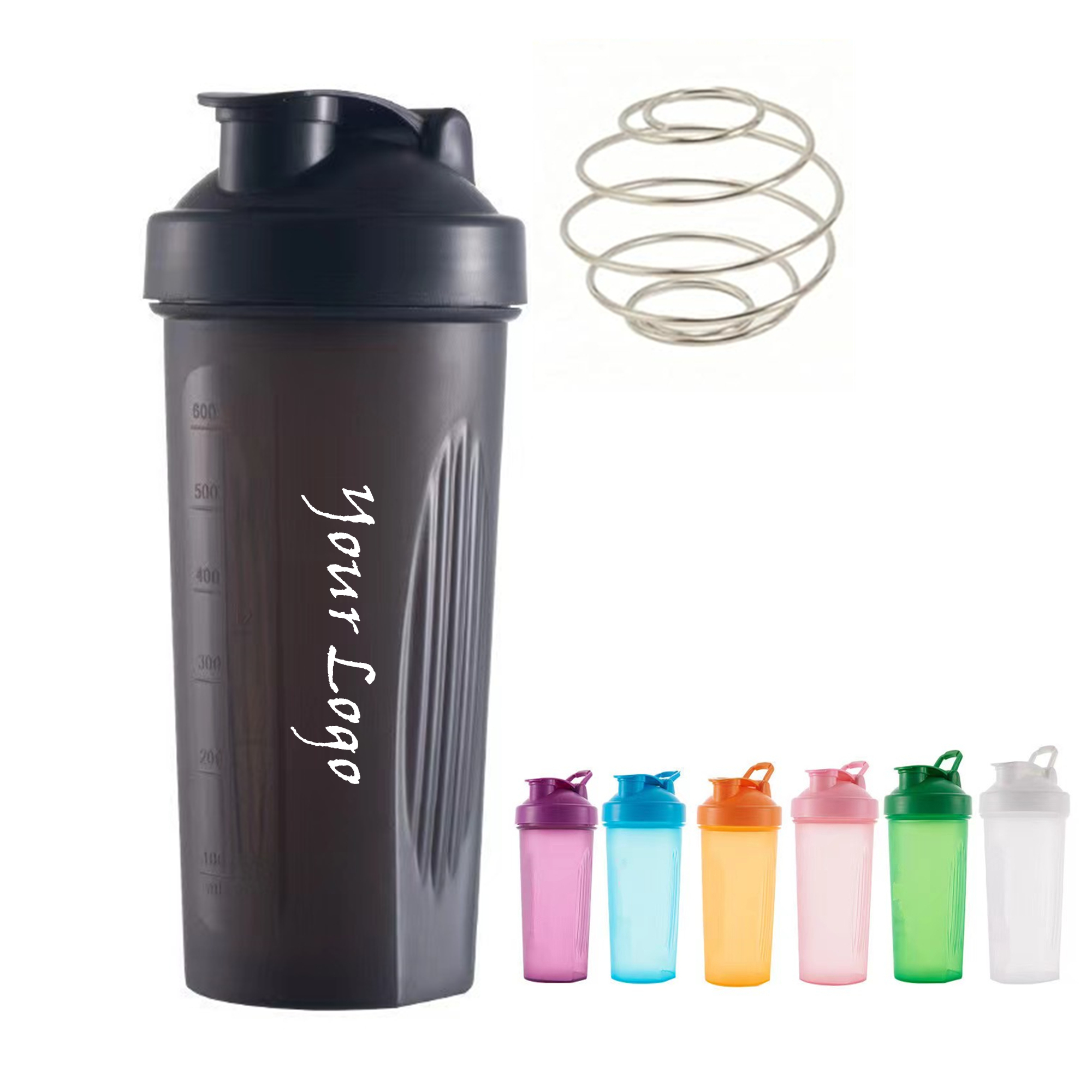 Protein Shaker Bottle 24Oz Item No#30287