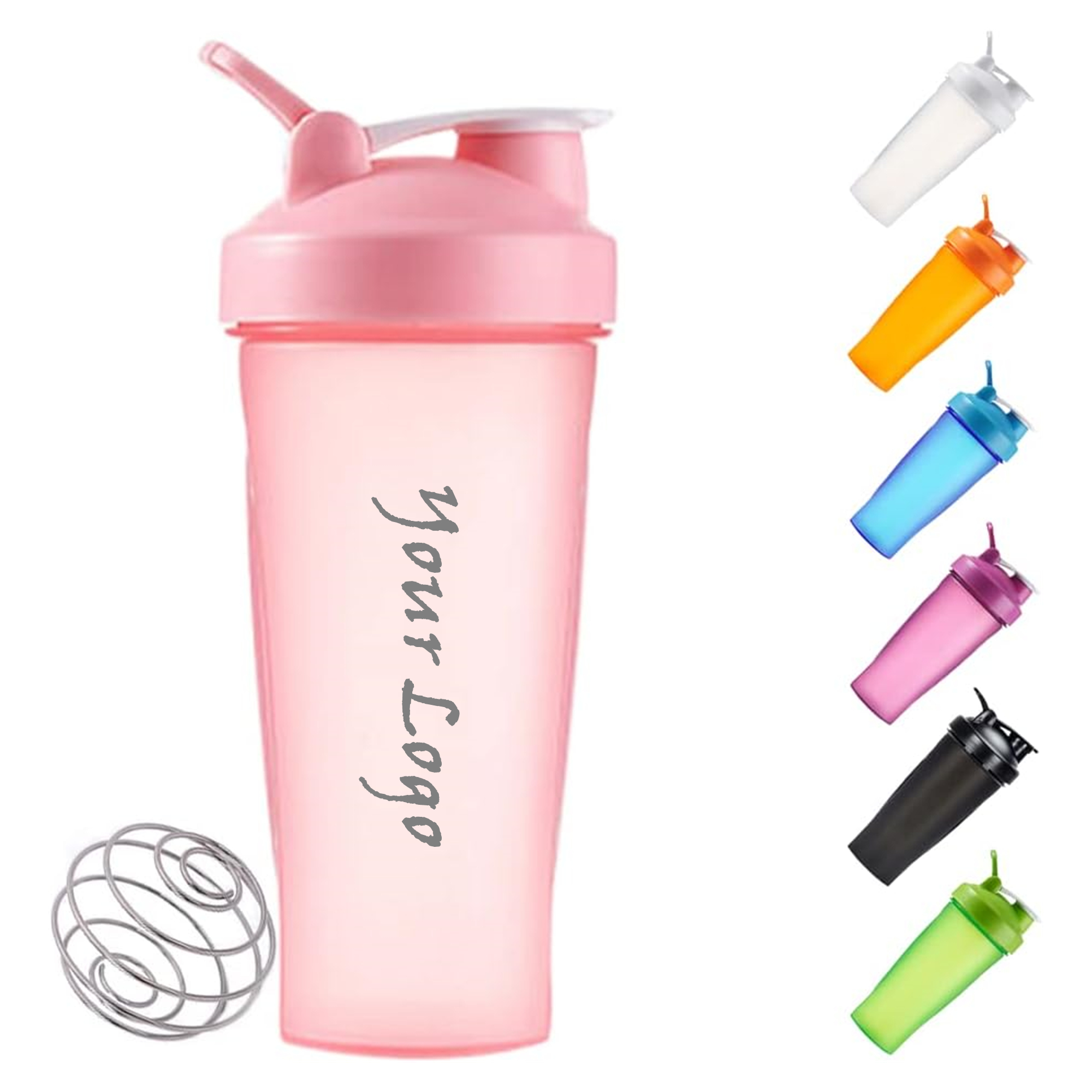 Gym Shaker Bottle 24Oz Item No#30288