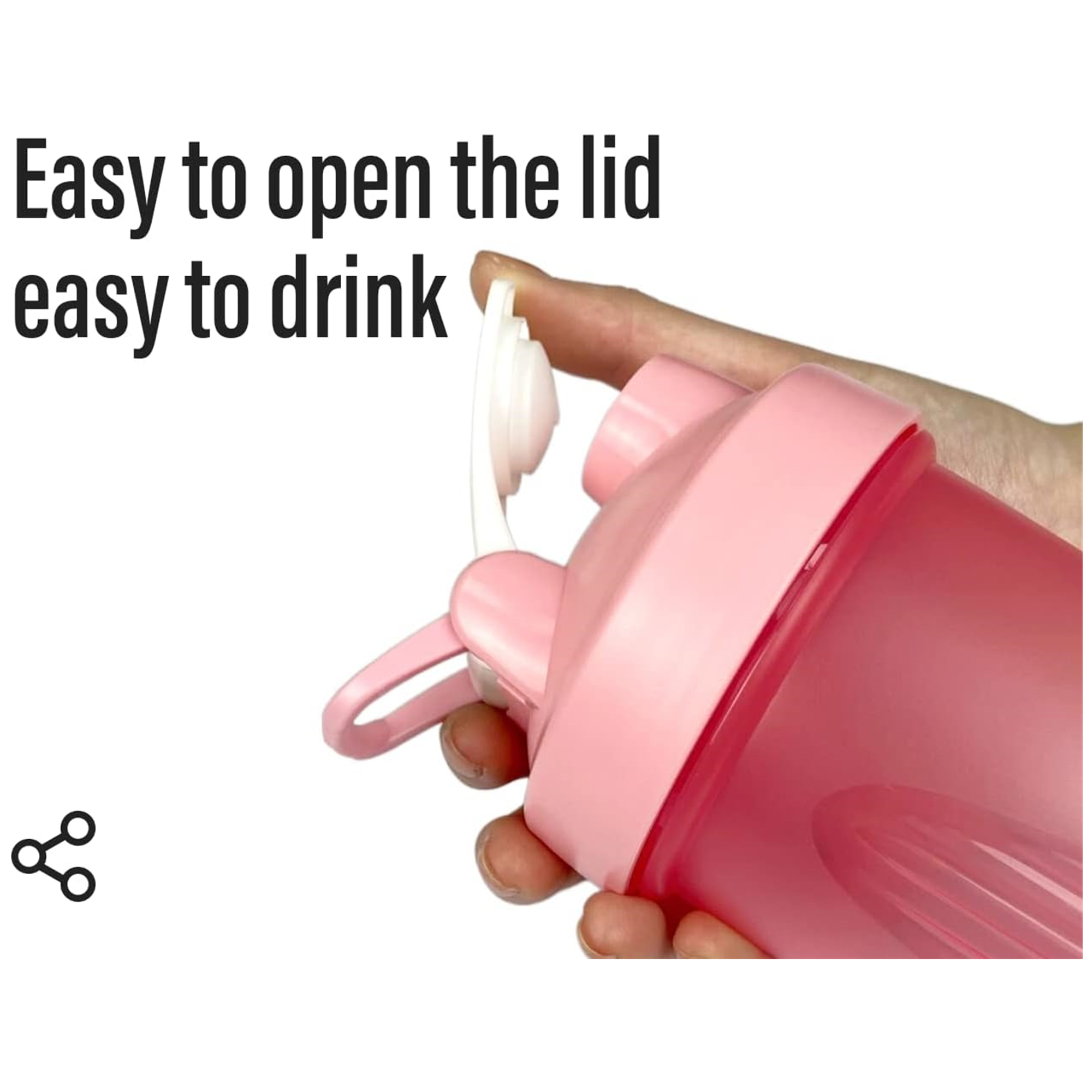 Gym Shaker Bottle 24Oz Item No#30288 - Image 3