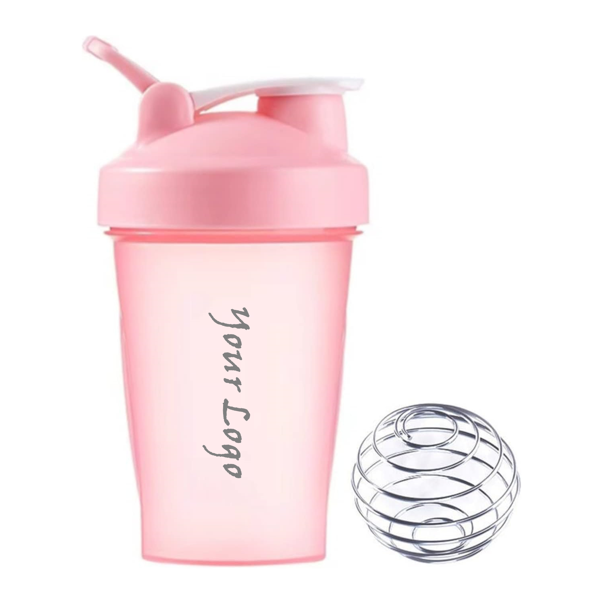 Shaker Bottle With Loop Top 16Oz Item No#30289