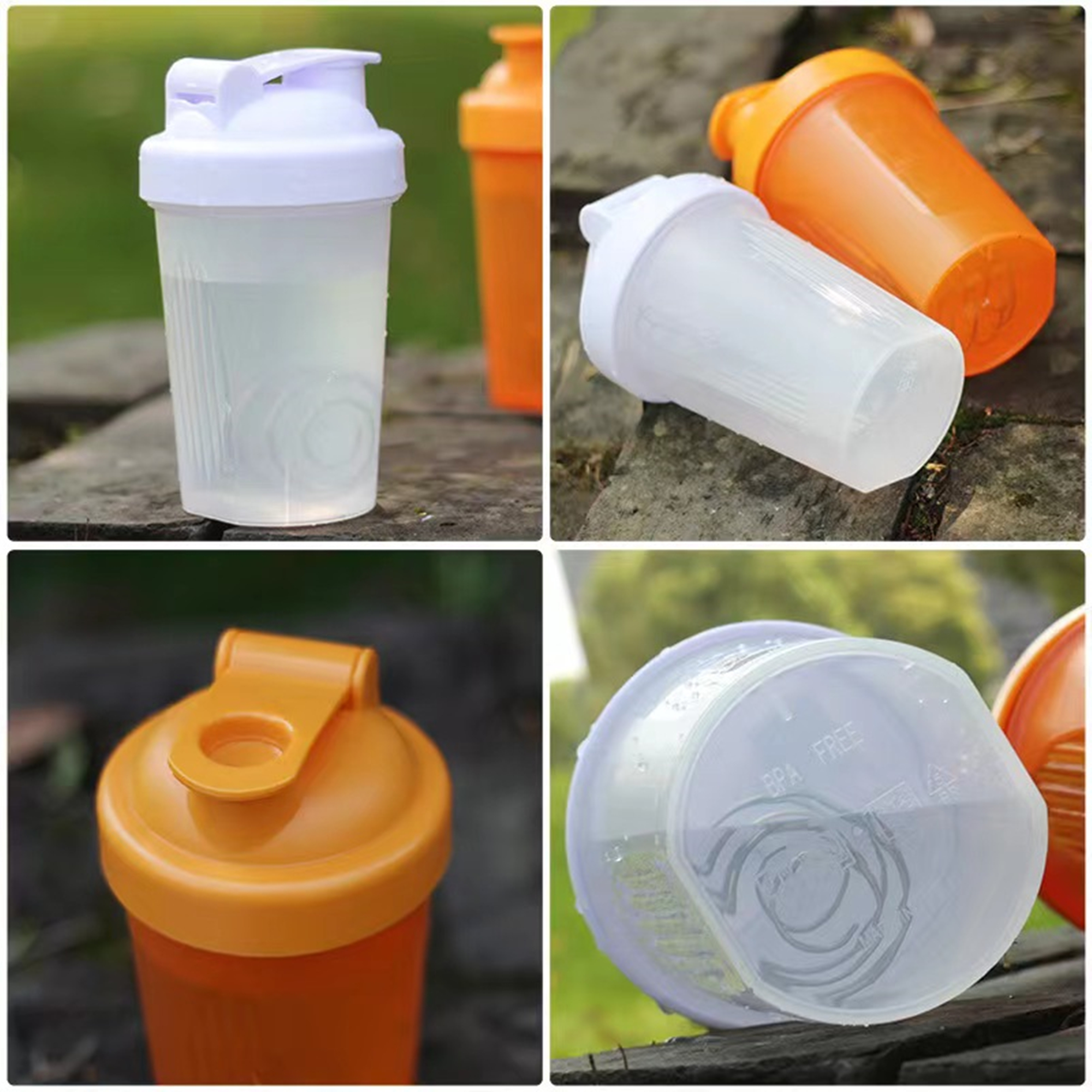 Shaker Bottle With Loop Top 16Oz Item No#30289 - Image 3