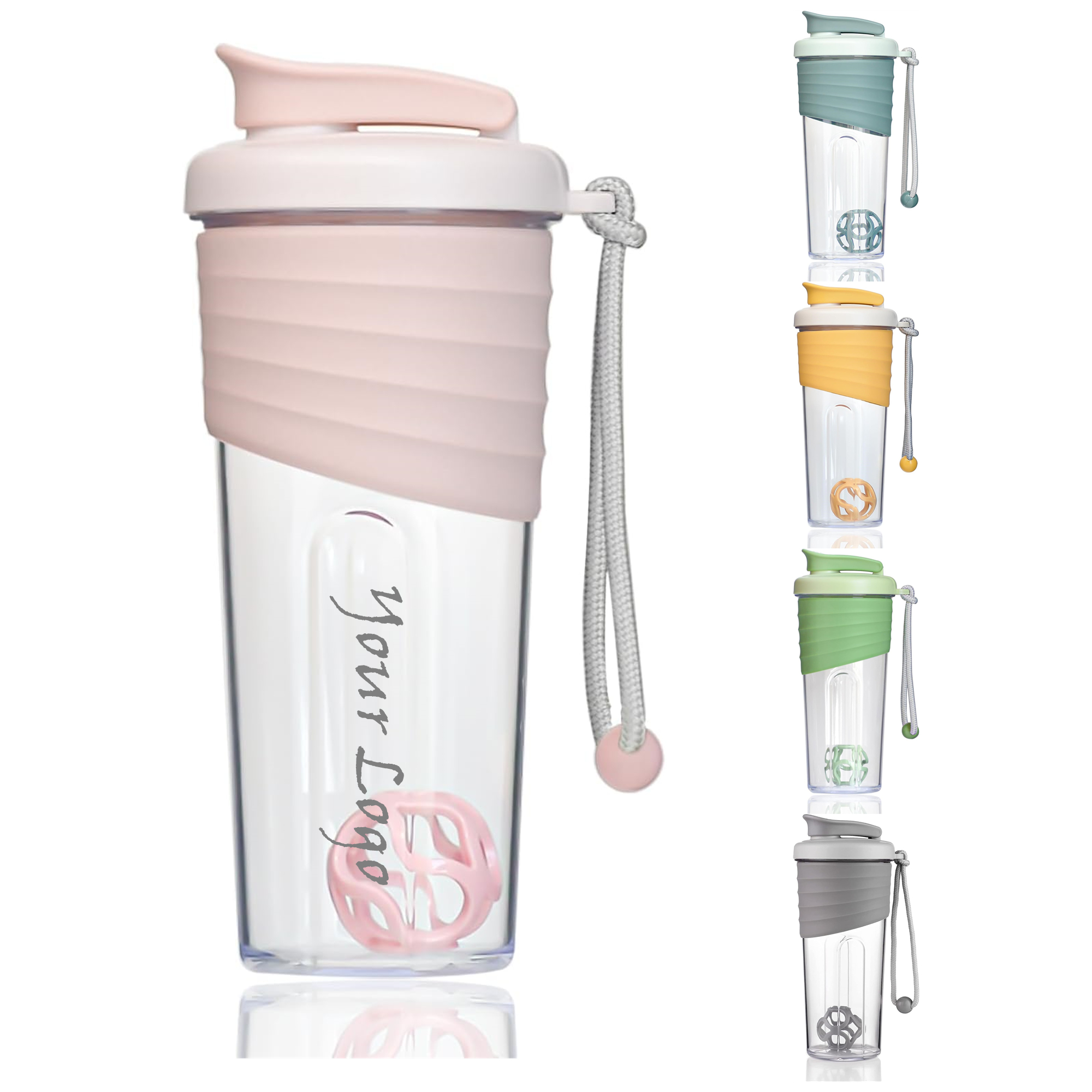 Shaker Bottle For Protein Mixes 24Oz Item No#30290