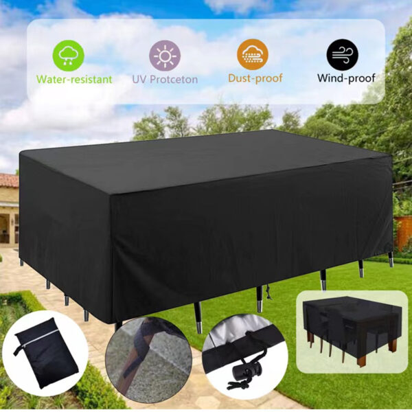 Outdoors Table And Chairs Covers Item No#30291 - Image 4