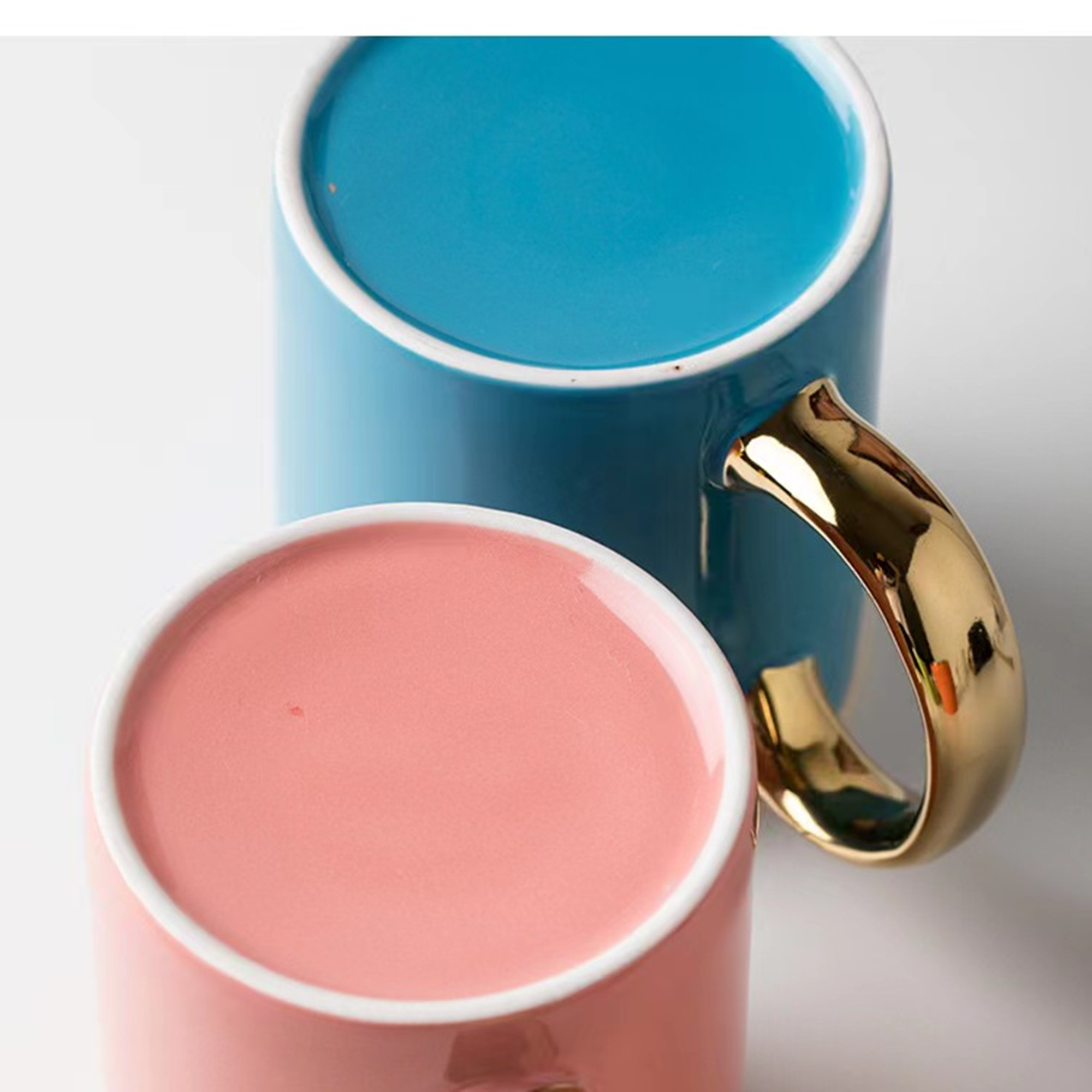 Gold Painted Cereal Mug 12Oz Item No#30295 - Image 4