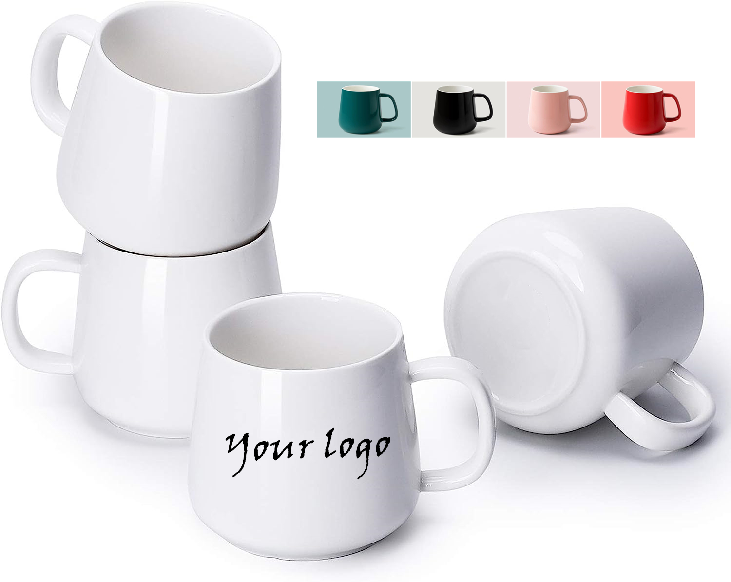 Porcelain Coffee Mug 12Oz Item No#30296