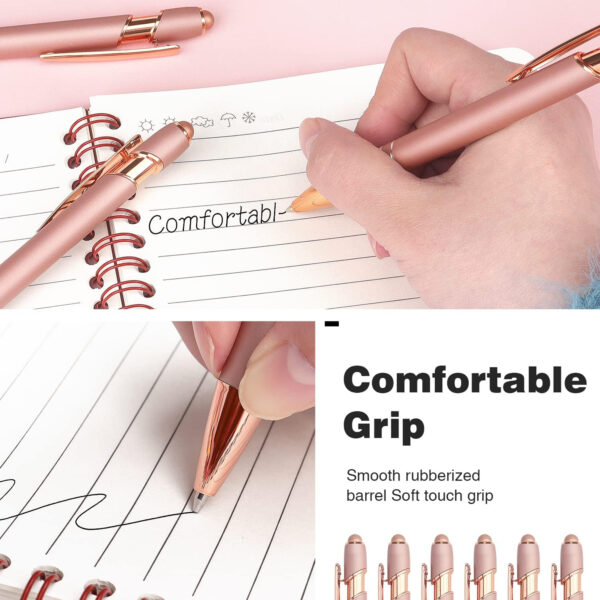 2-In-1 Stylus Retractable Ballpoint Pen Item No#30299 - Image 4