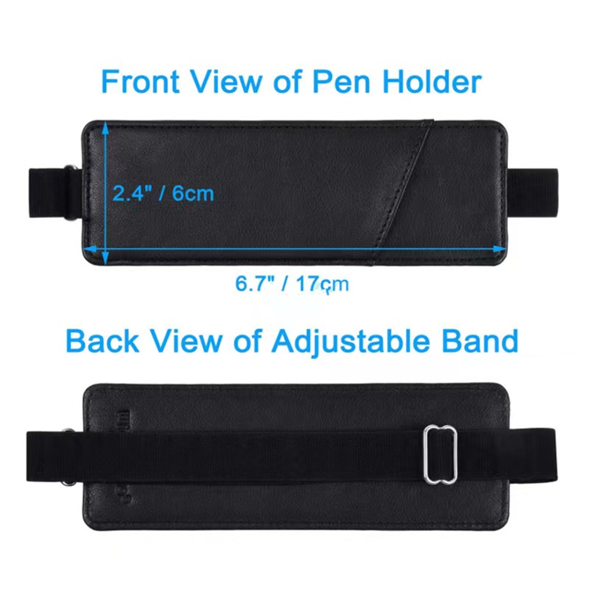 Adjustable Elastic Band Pen Holder Item No#30307 - Image 2