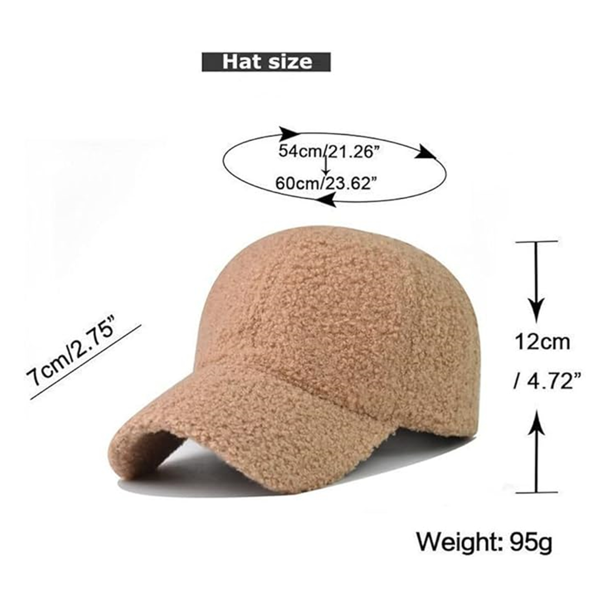 Winter Baseball Cap Item No#30308 - Image 2