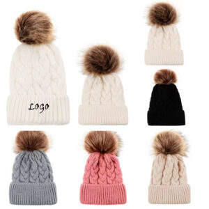 Ribbed Beanie Crossed Cap Item No#30318