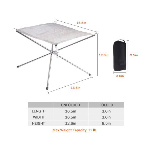 Portable Outdoor Fire Pit Item No#30320 - Image 2