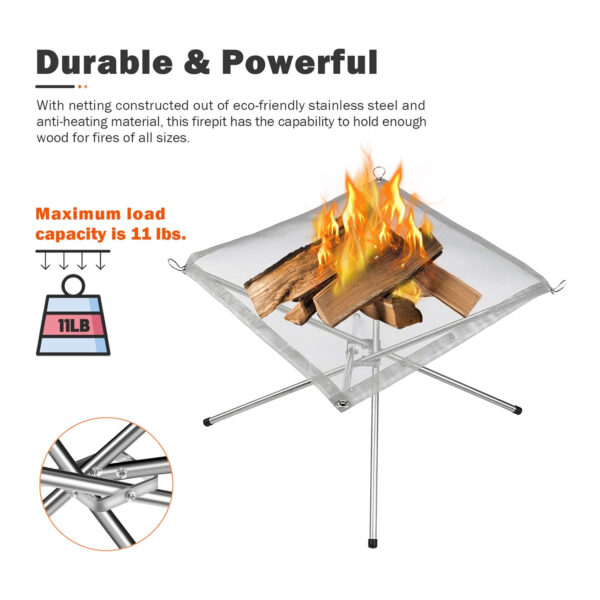 Portable Outdoor Fire Pit Item No#30320 - Image 4