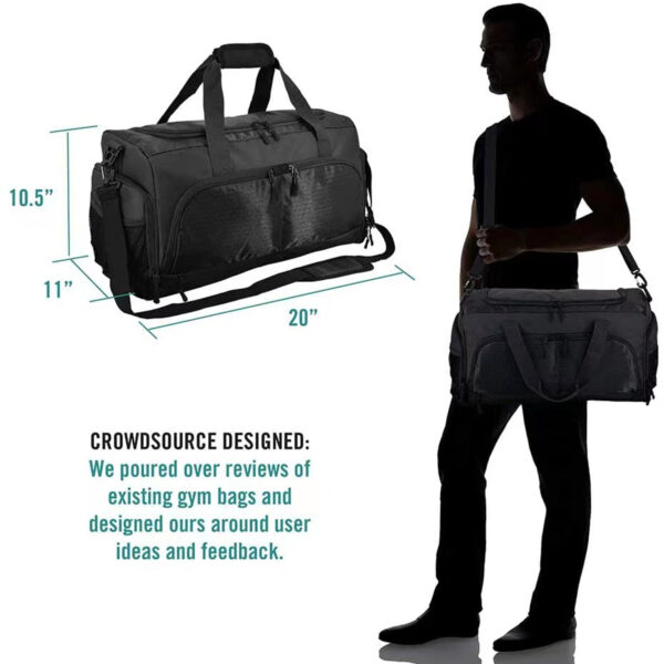 Mens Sports Gym Duffle Bag Item No#30326 - Image 2