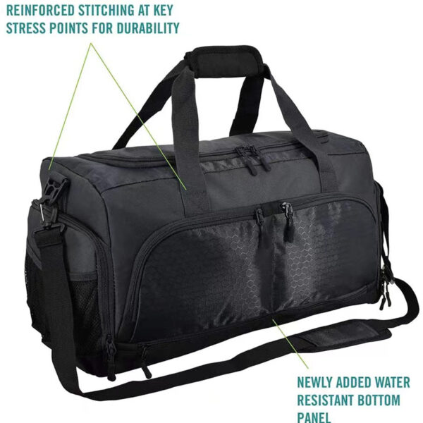 Mens Sports Gym Duffle Bag Item No#30326 - Image 3