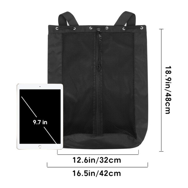 Mesh Drawstring Swim Backpack Item No#30333 - Image 4