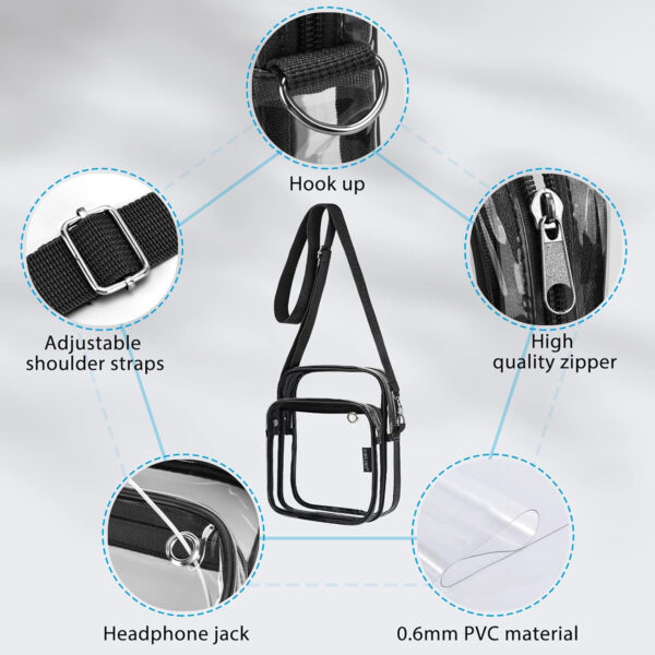 Crossbody Clear Bag Item No#30343 - Image 3