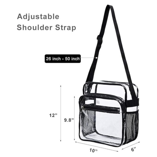 Crossbody Clear Shoulder Bag Item No#30346 - Image 2