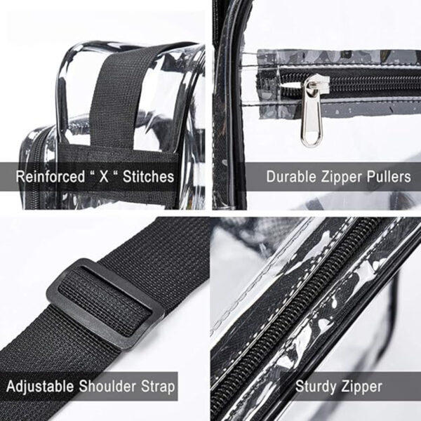 Crossbody Clear Shoulder Bag Item No#30346 - Image 4