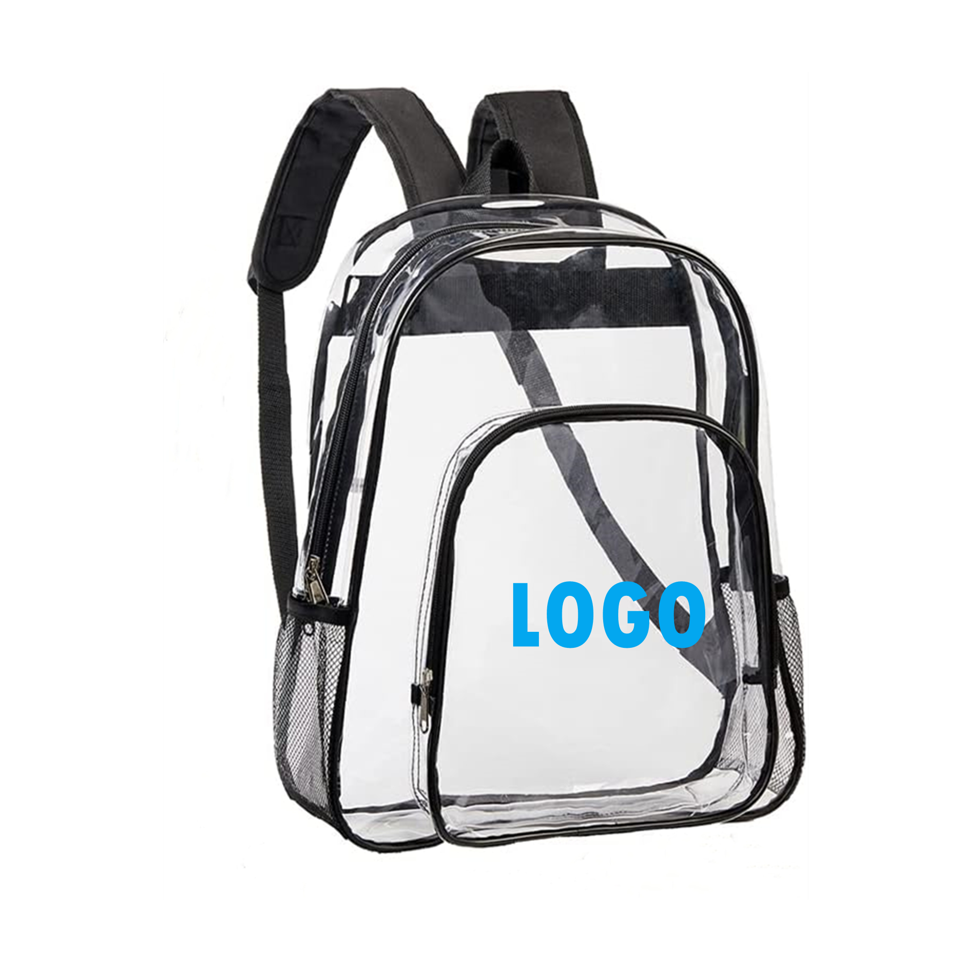 Clear Backpack With Reinforced Strap Item No#30349