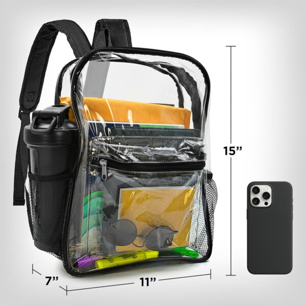 Transparent Backpack Item No#30350 - Image 2