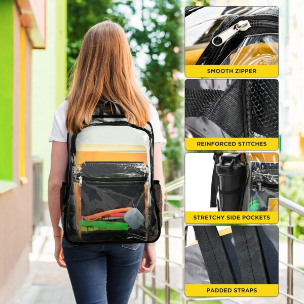 Transparent Backpack Item No#30350 - Image 5
