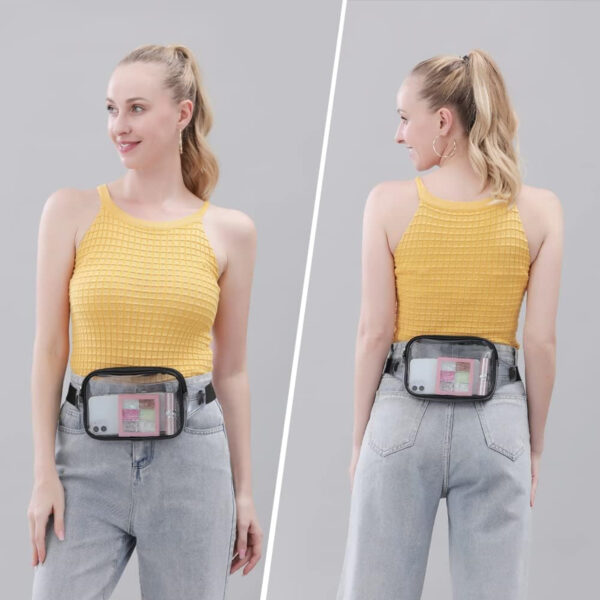 Mini Clear Waist Bag Item No#30351 - Image 4