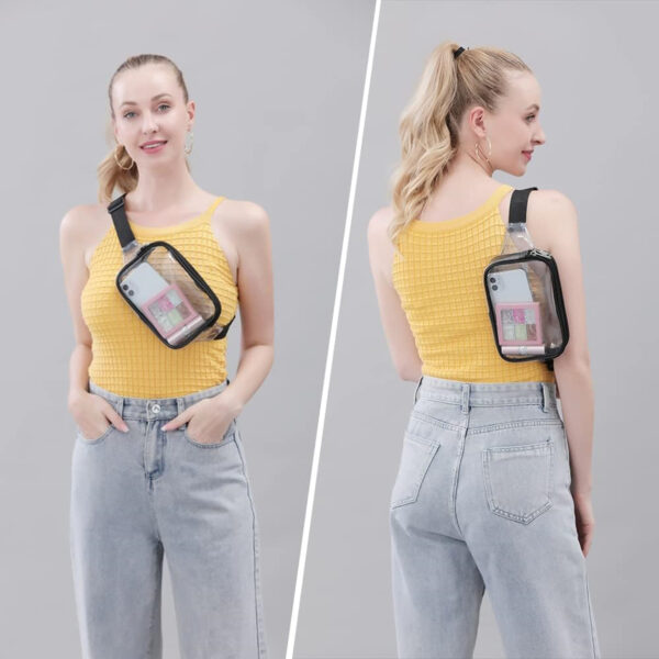 Mini Clear Waist Bag Item No#30351 - Image 5