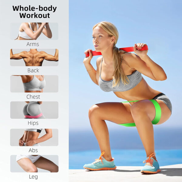 5 Set Of Resistance Bands Item No#30352 - Image 4