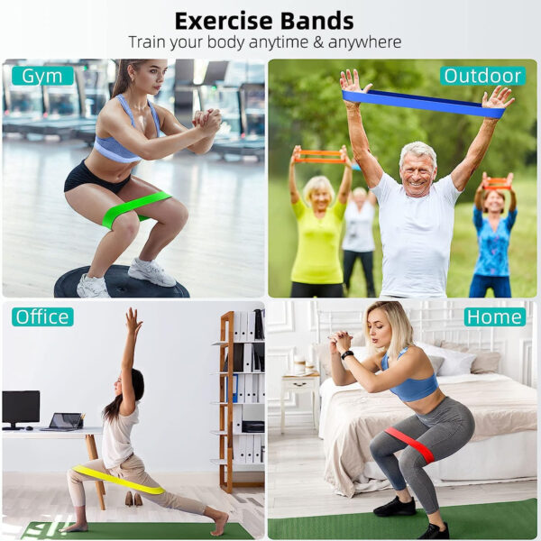 5 Set Of Resistance Bands Item No#30352 - Image 5