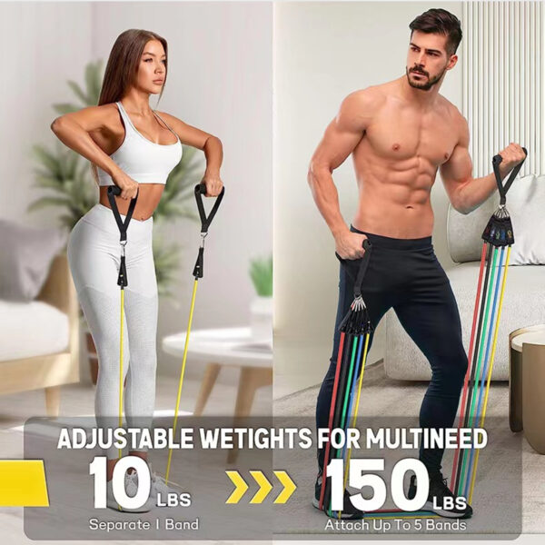 Resistance Bands With Handles Item No#30354 - Image 3