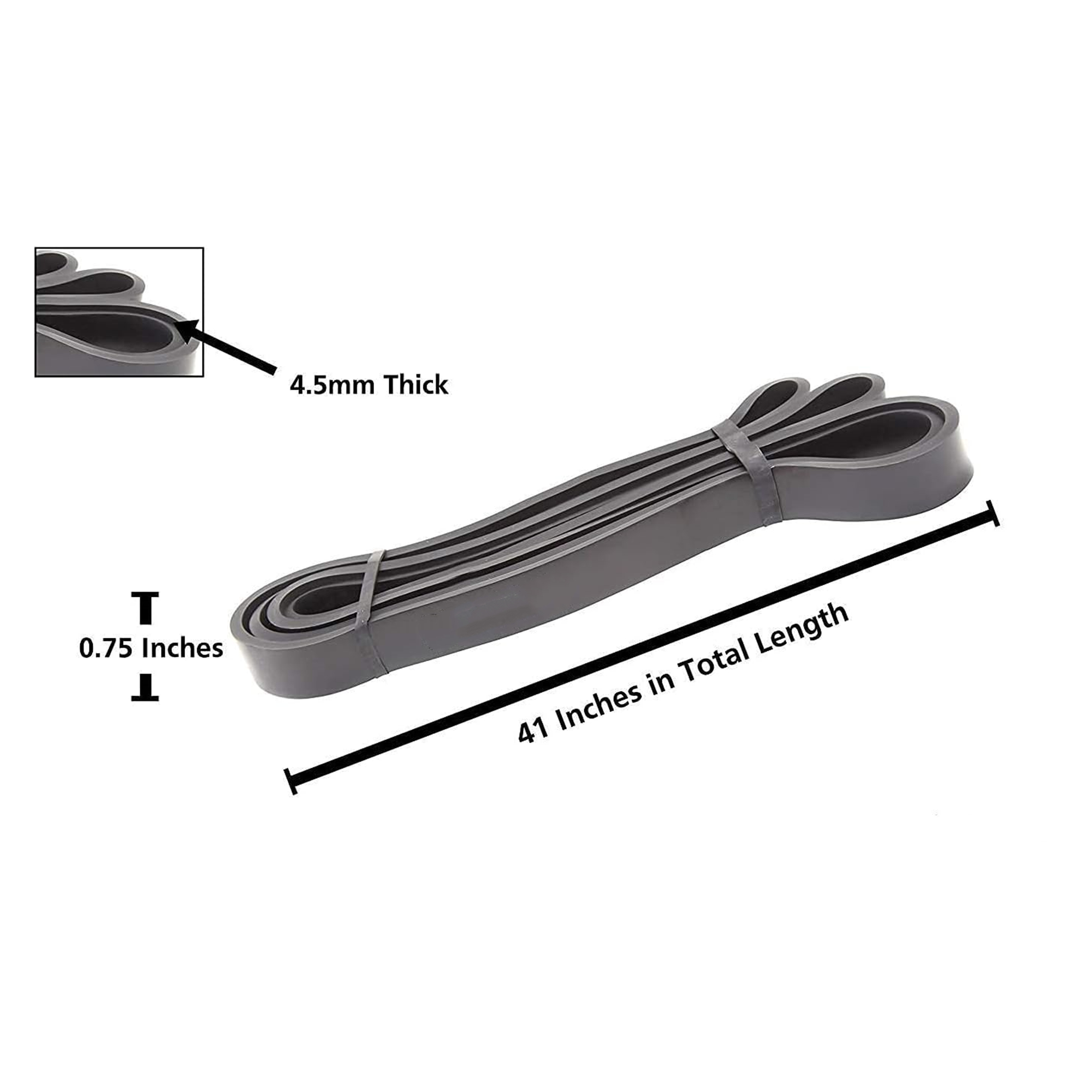 Resistance Stretch Loop Band 50Ibs Black Item No#30358 - Image 2