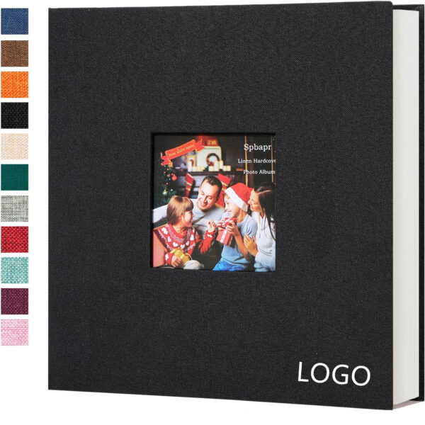 Linen Cover And Self Adhesive Photo Album Item No#30158